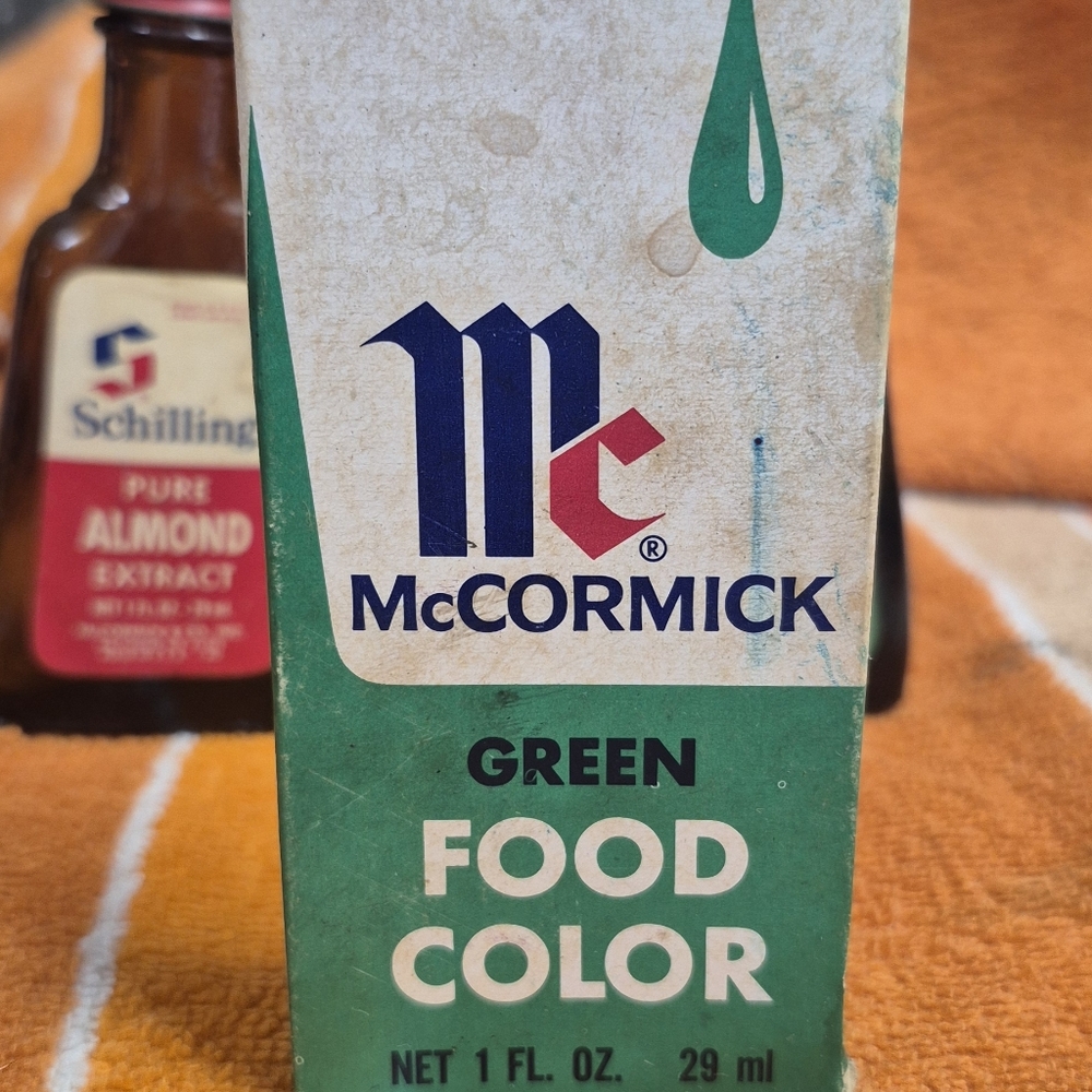 Vintage Food Coloring Bottle